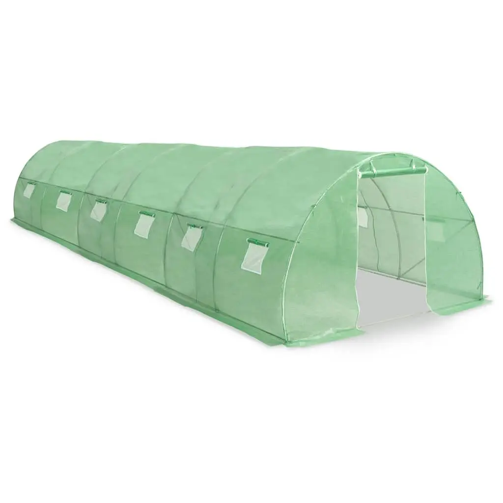 Greenhouse 27 m² with Ventilation Windows