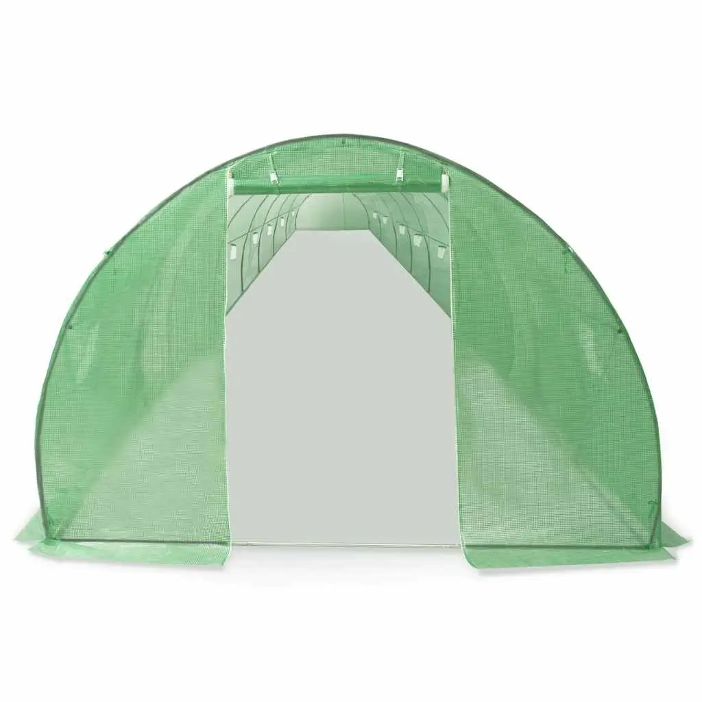 Greenhouse 36 m² with Galvanised Steel Frame