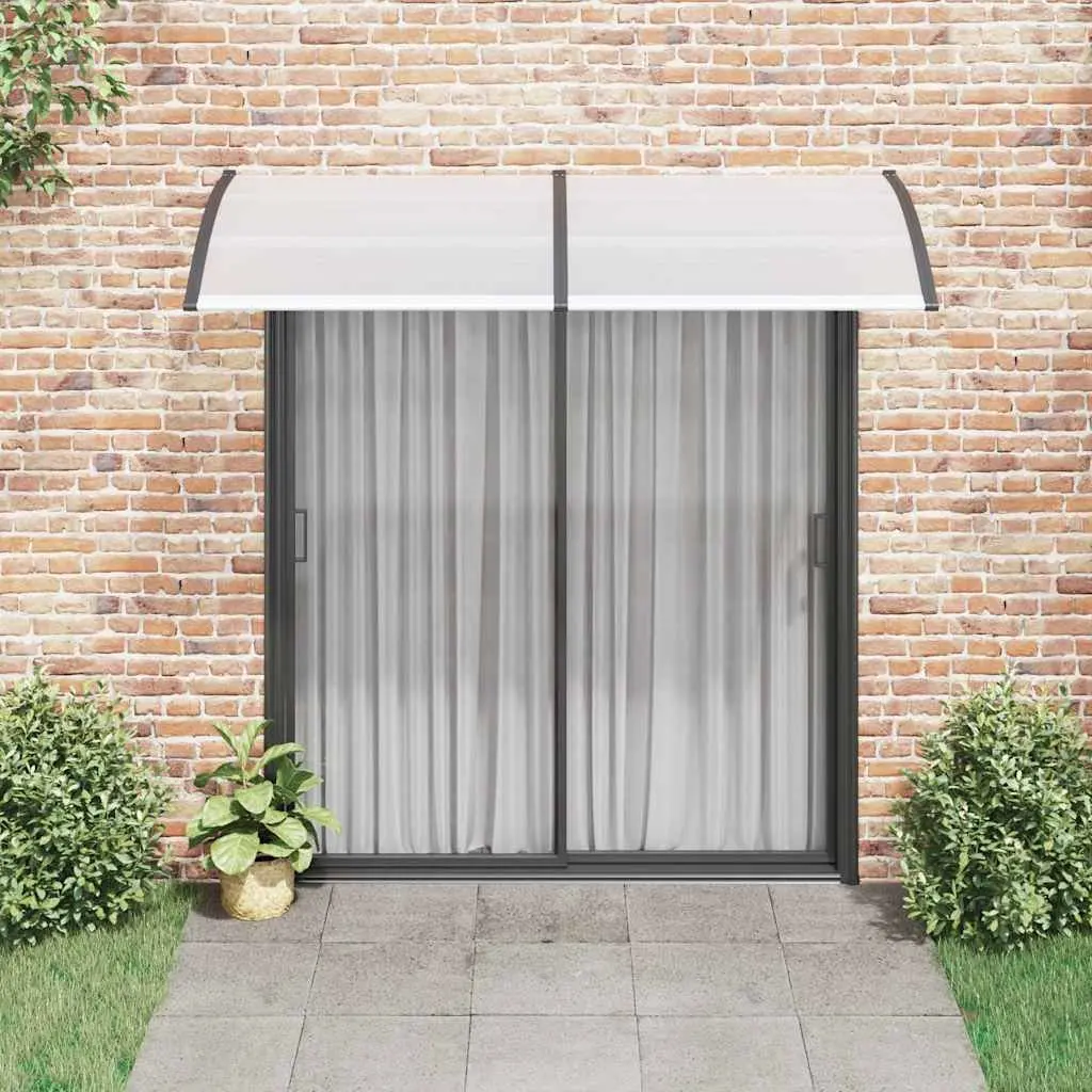 Black Door Canopy 200x100cm Outdoor Awning