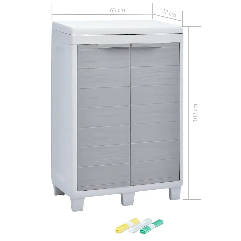 Garden Rubbish Bin for Waste Separation