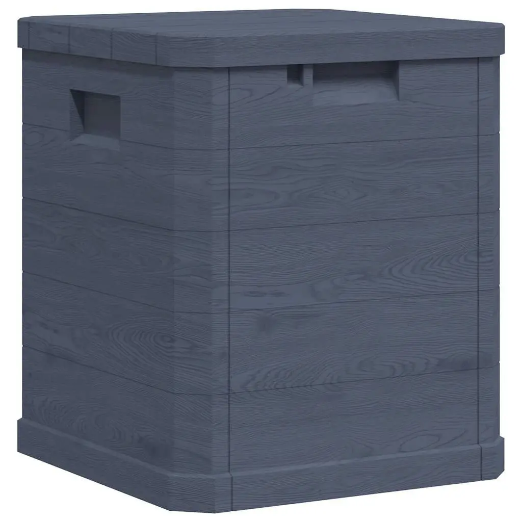 90L Anthracite Garden Storage Box for Outdoor Use