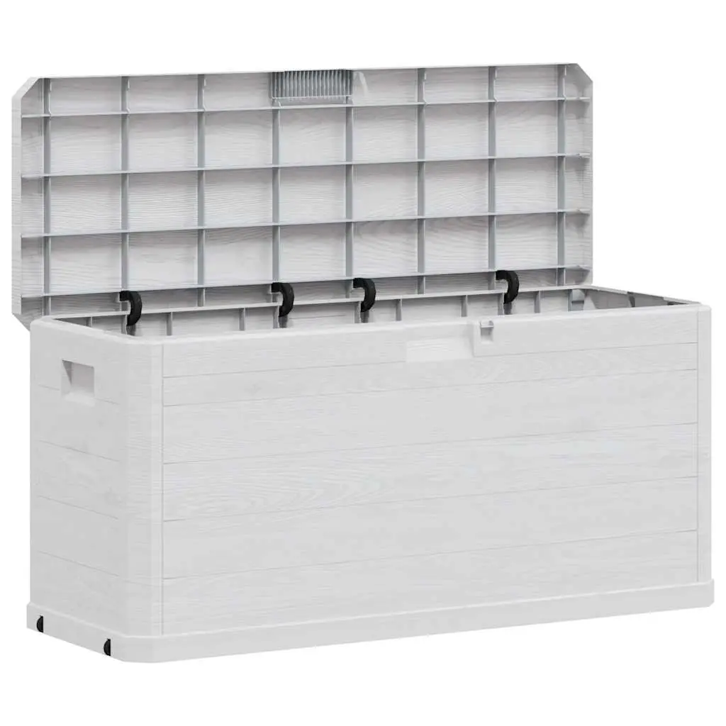 Storage Box Plastic 280L Grey Outdoor Container Weatherproof