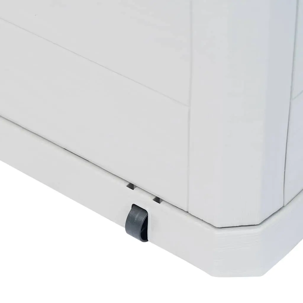 Storage Box Plastic 280L Grey Outdoor Container Weatherproof