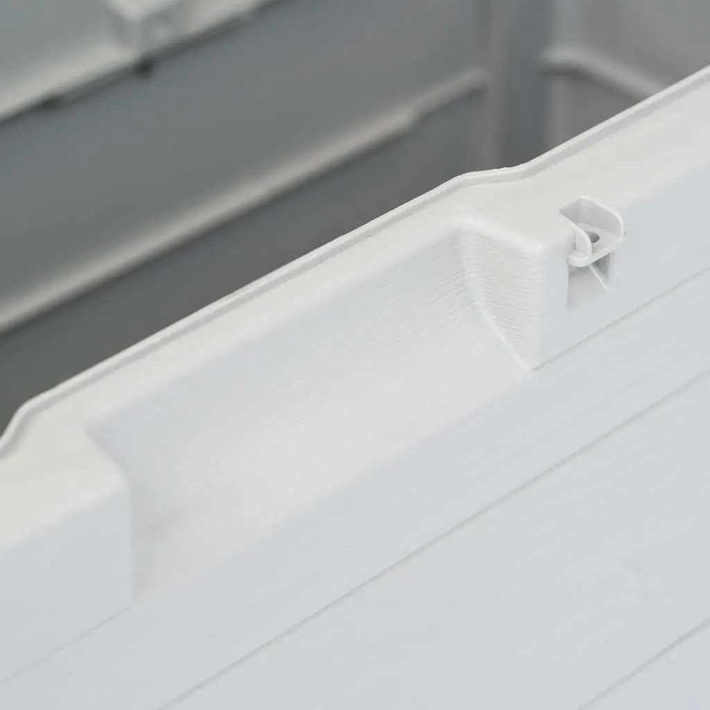 Storage Box Plastic 280L Grey Outdoor Container Weatherproof