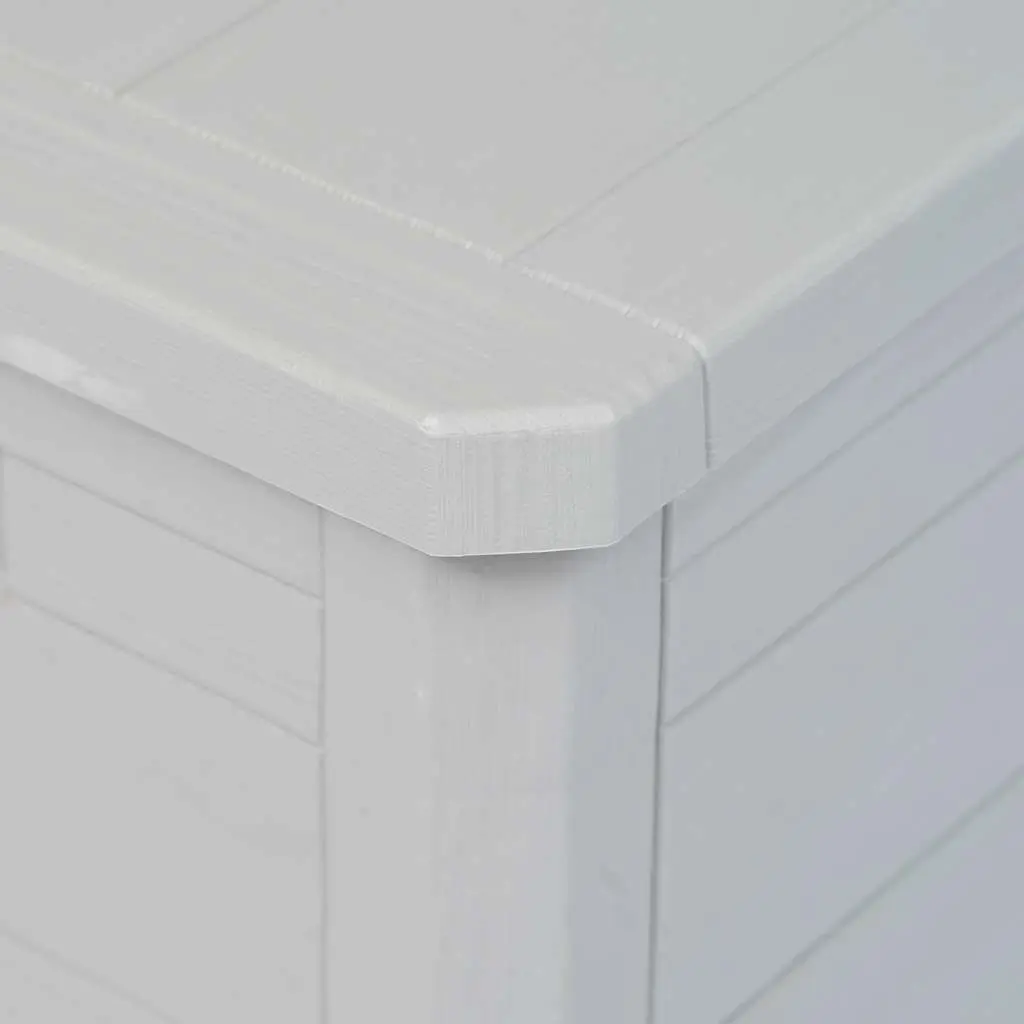 Storage Box Plastic 280L Grey Outdoor Container Weatherproof
