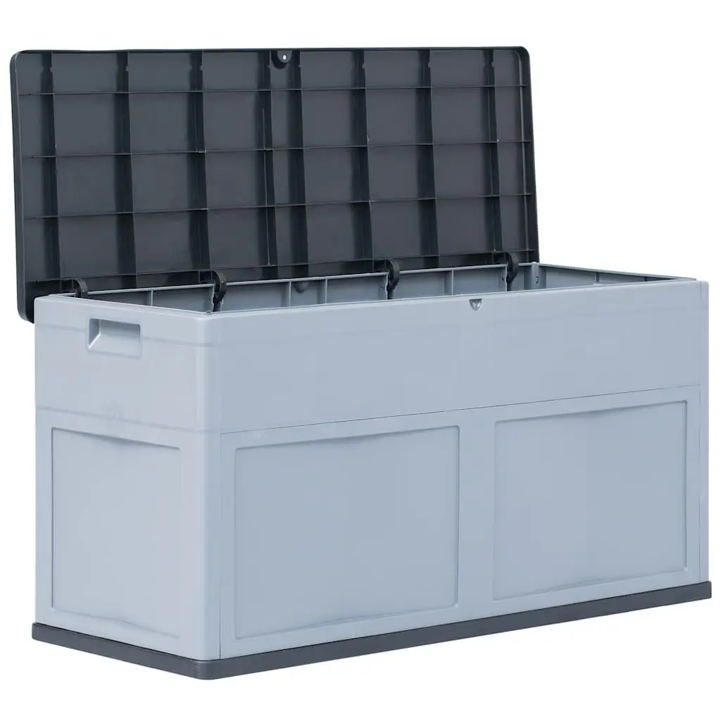 Storage Box Plastic 320L Weatherproof Grey