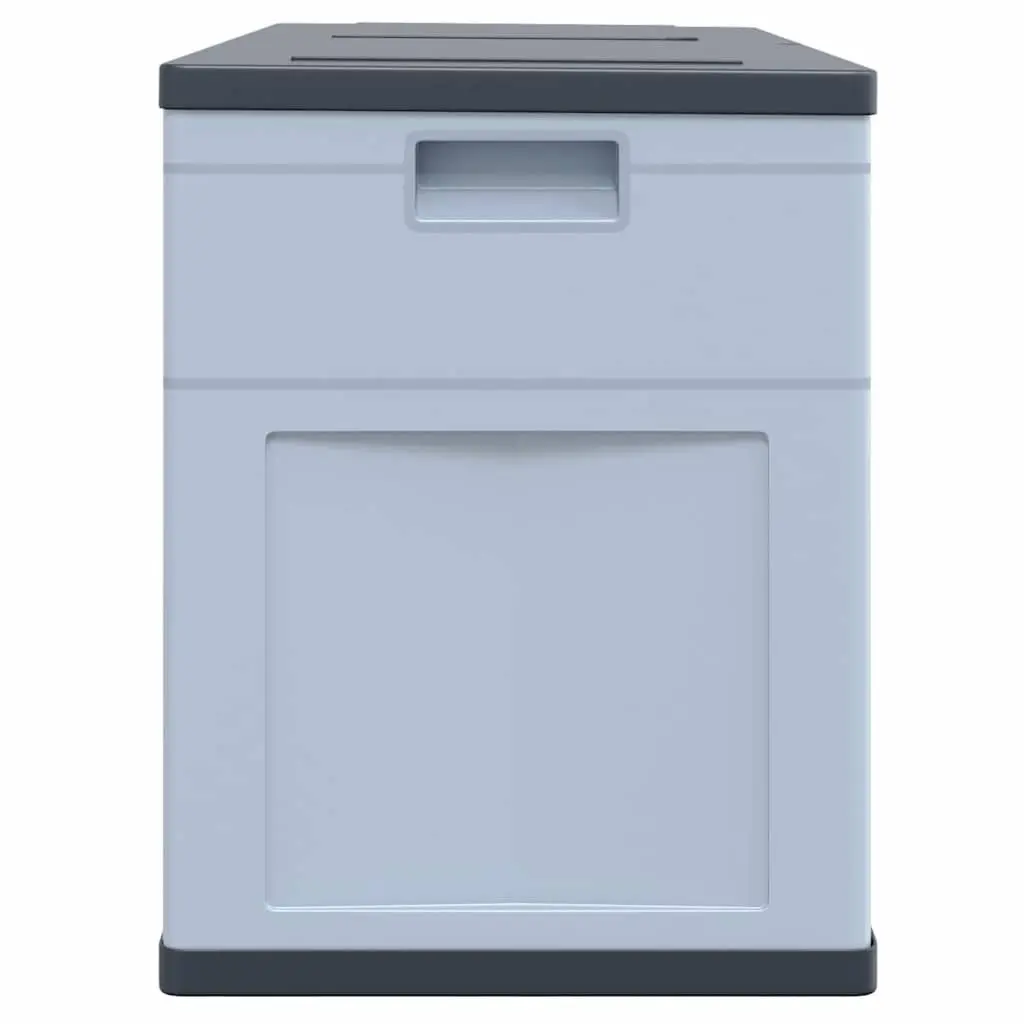 Storage Box Plastic 320L Weatherproof Grey