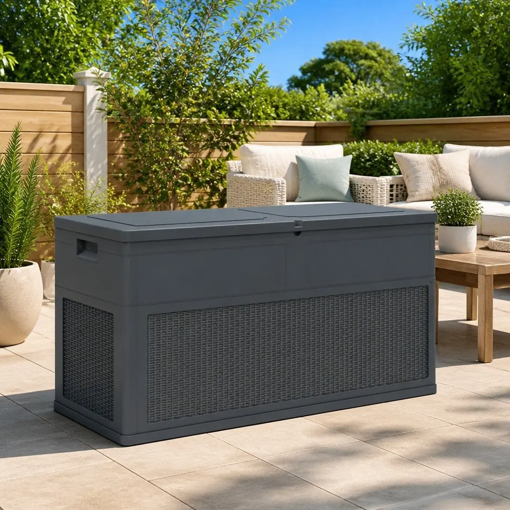 320L Garden Storage Box for Outdoor Use