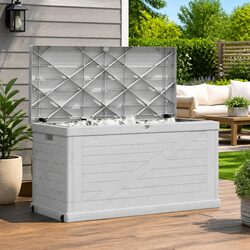 High-Quality Garden Storage Box 420L Weather Resistant