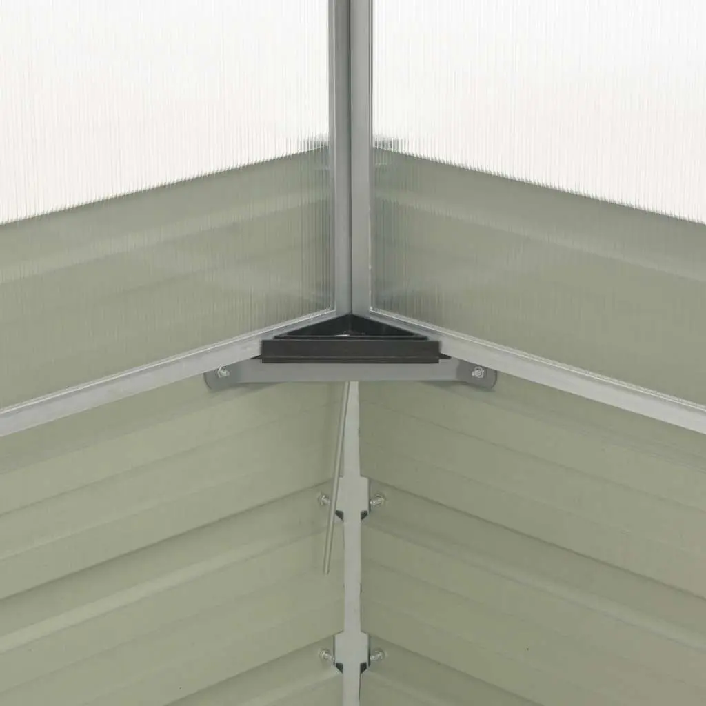 Anthracite Greenhouse for Plants 100x100x77cm