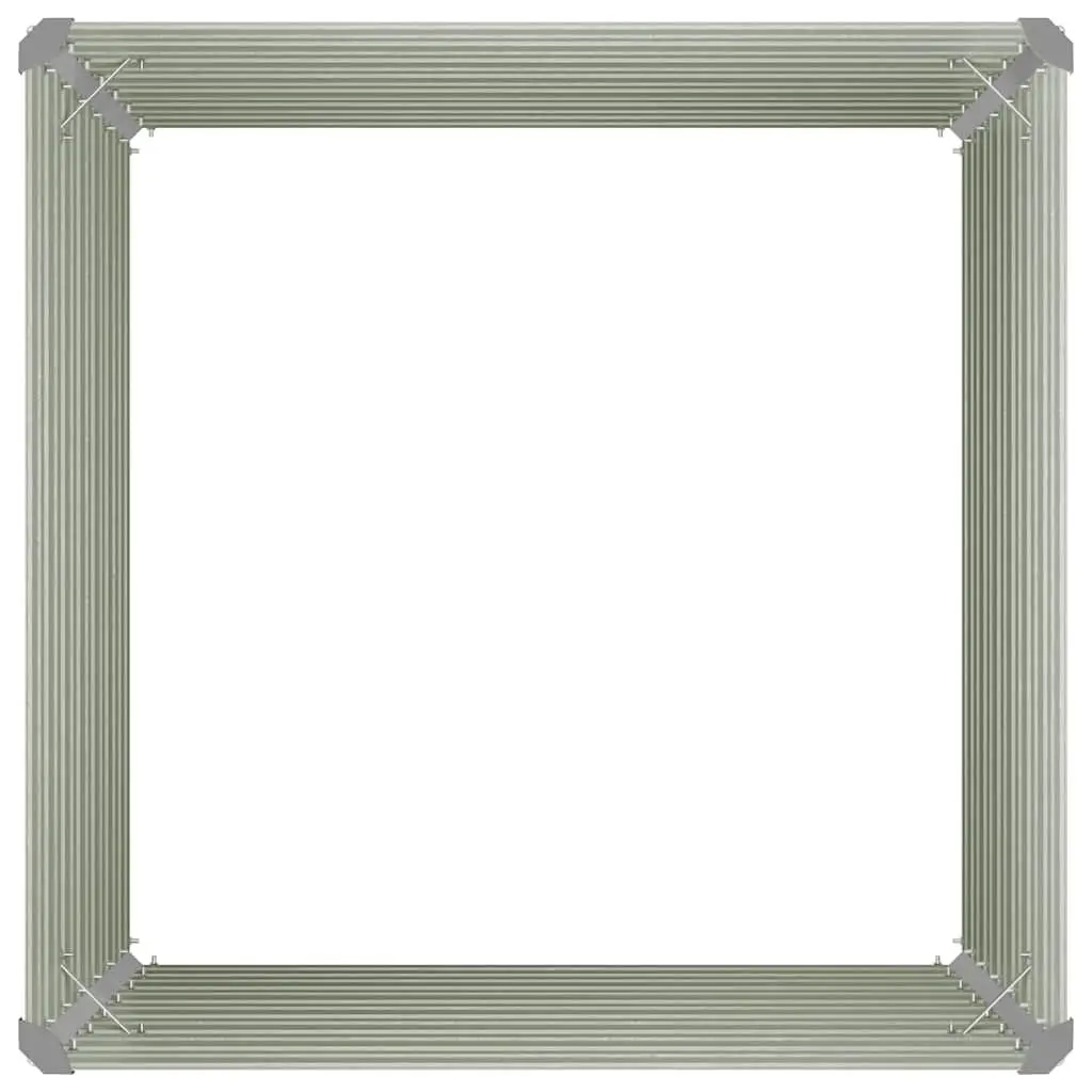 Raised Garden Bed Square Planter in Anthracite