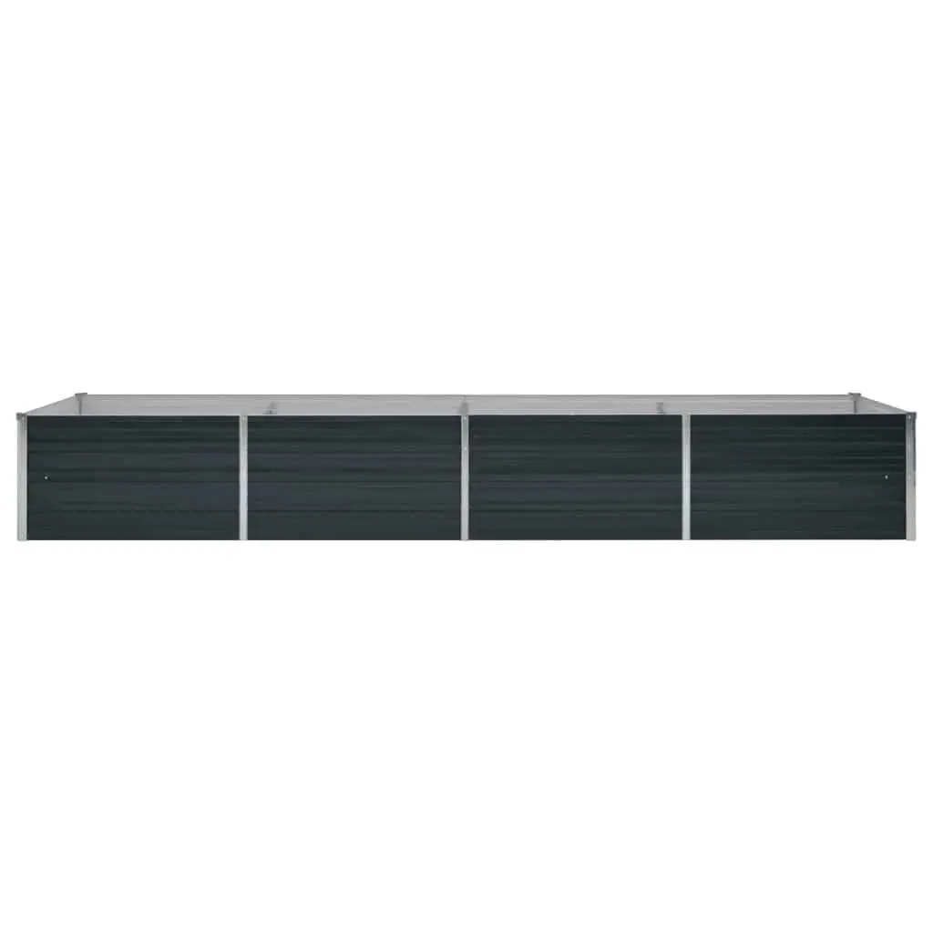 Anthracite Raised Garden Bed 320x80x45cm