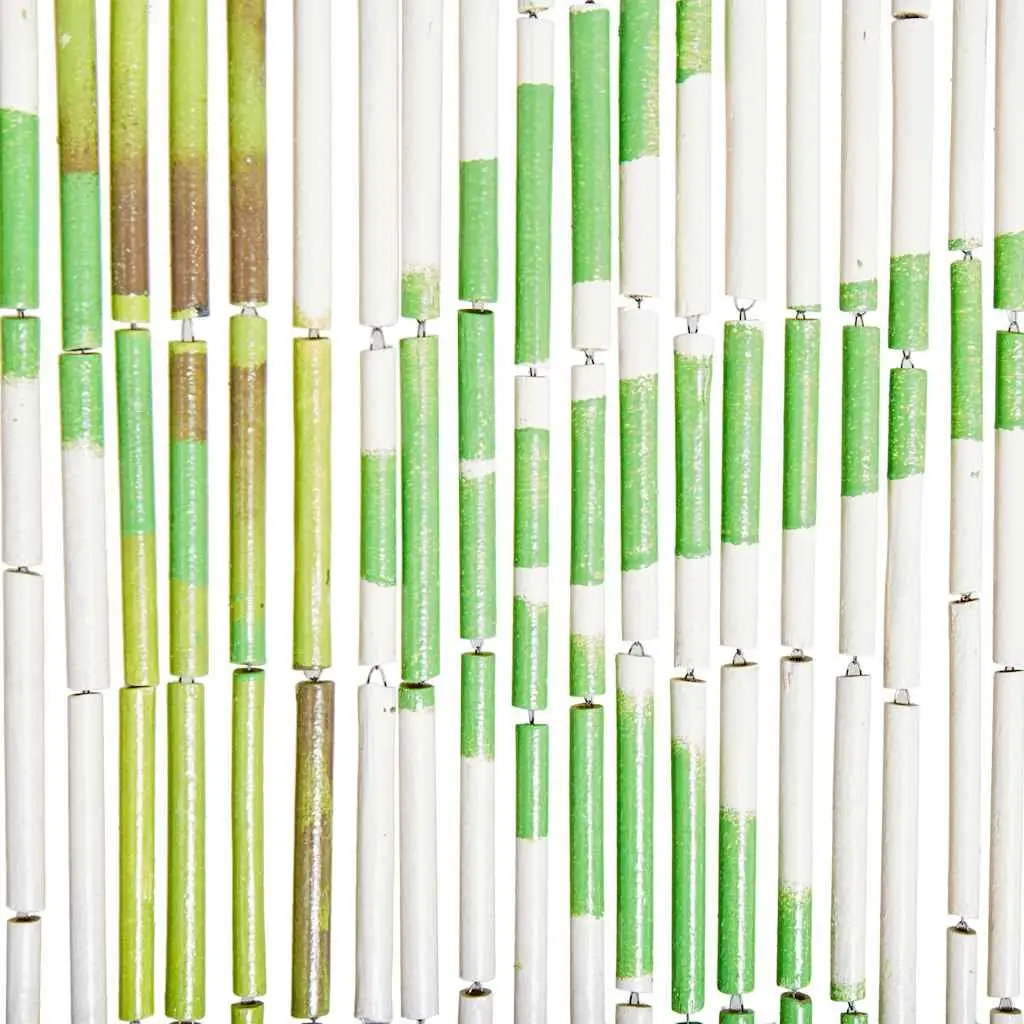 Insect Door Curtain Bamboo 90x200 cm Multicolour