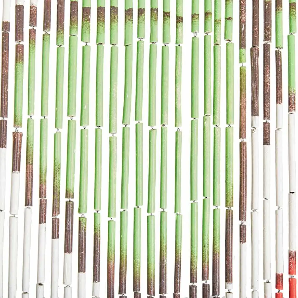 Bamboo Insect Door Curtain Multicolour 90x200 cm
