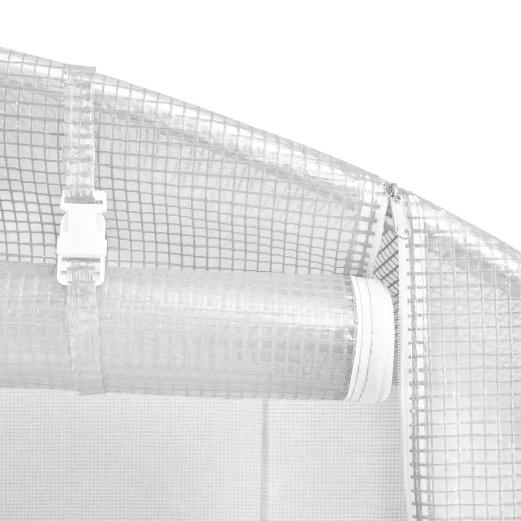13.5m² Garden Greenhouse with Ventilation Windows