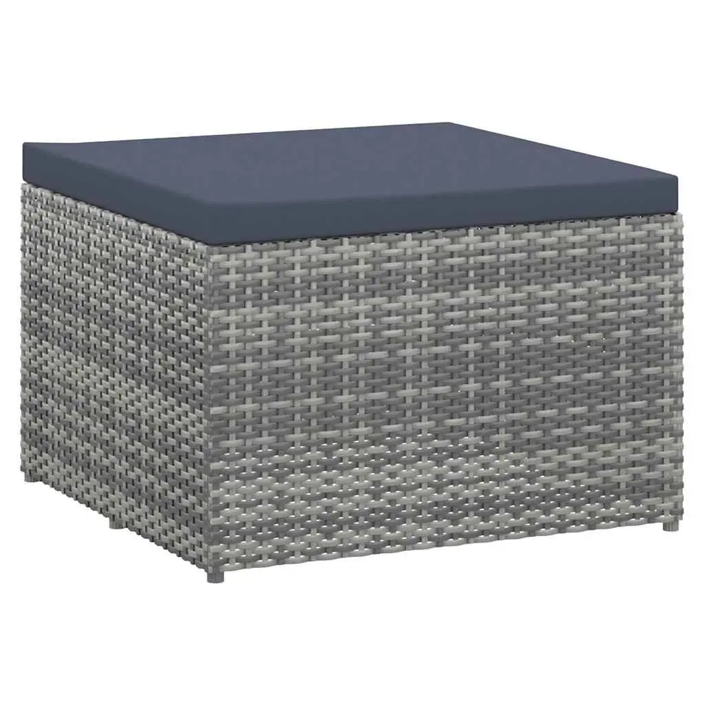 4 Piece Poly Rattan Garden Lounge Set
