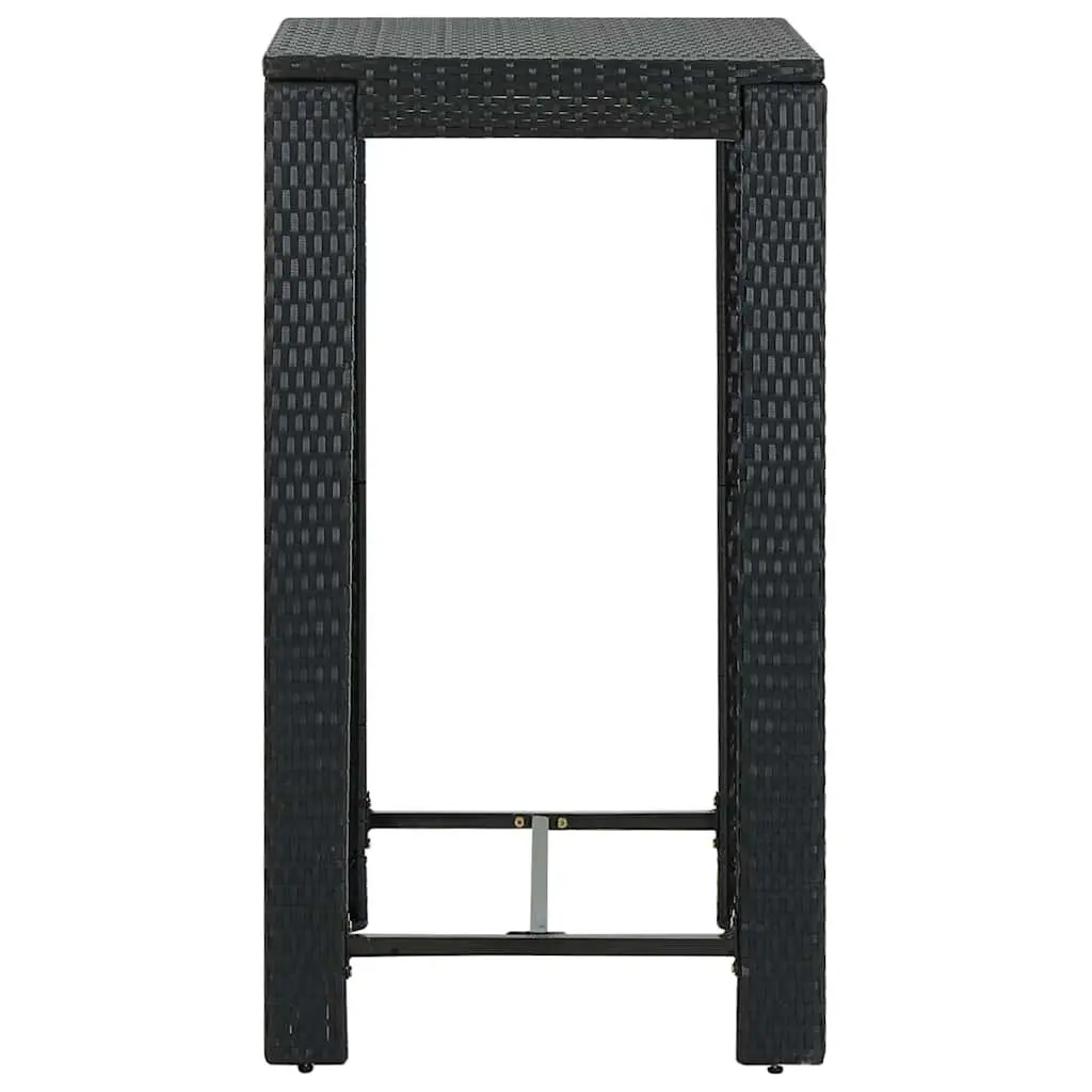 Black Bar Table for Outdoor and Indoor Use