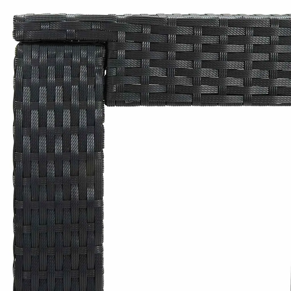 Black Bar Table for Outdoor and Indoor Use