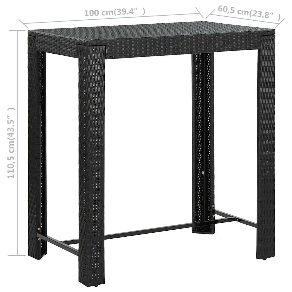 High Top Bar Table for Outdoor and Indoor Use