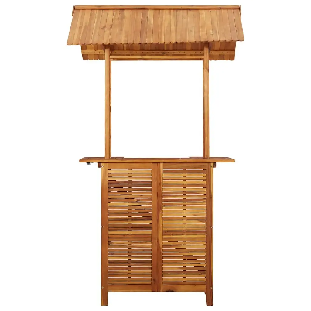 Outdoor Bar Table with Rooftop for Gardens