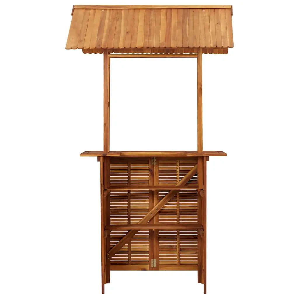 Outdoor Bar Table with Rooftop for Gardens