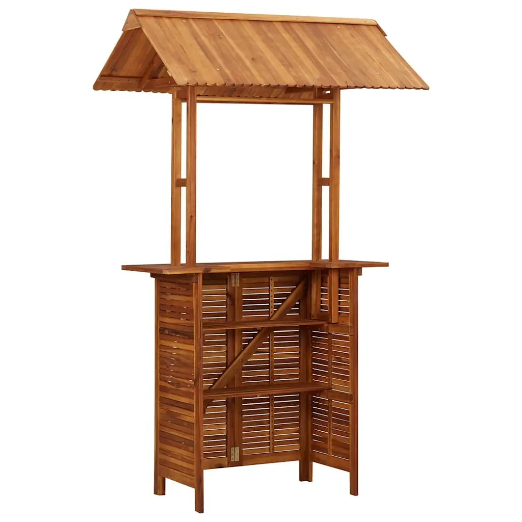 Outdoor Bar Table with Rooftop for Gardens