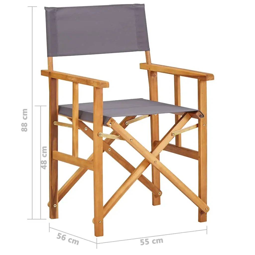 Outdoor Folding Director's Chair for Camping