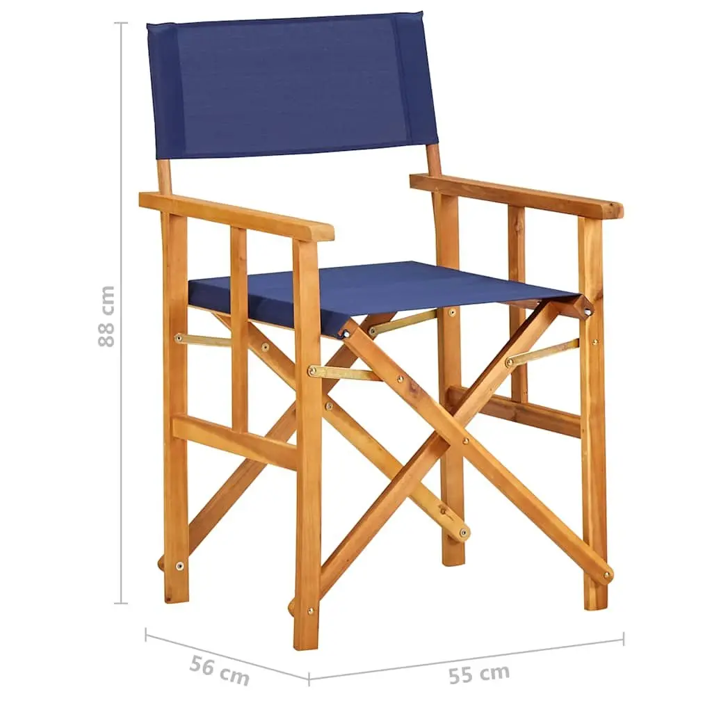 Folding Director's Chair for Outdoor Comfort