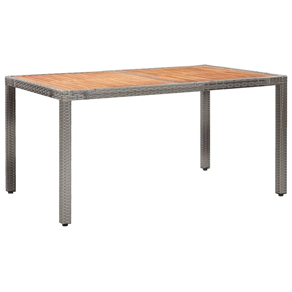 7 Piece Outdoor Dining Set in Grey