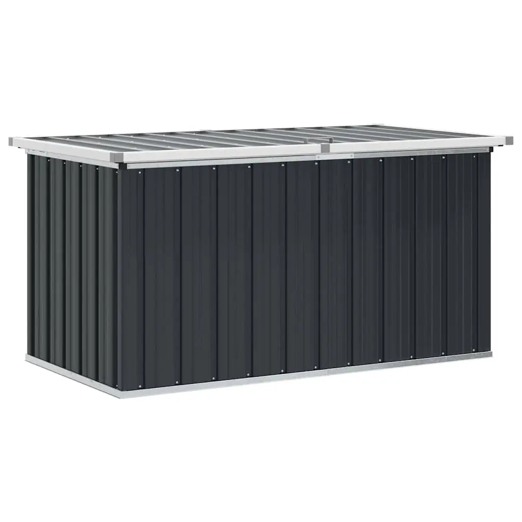 Anthracite Garden Storage Box for Outdoor Use