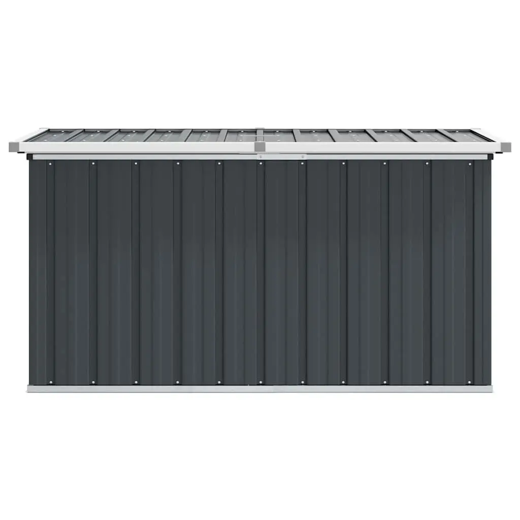 Anthracite Garden Storage Box for Outdoor Use
