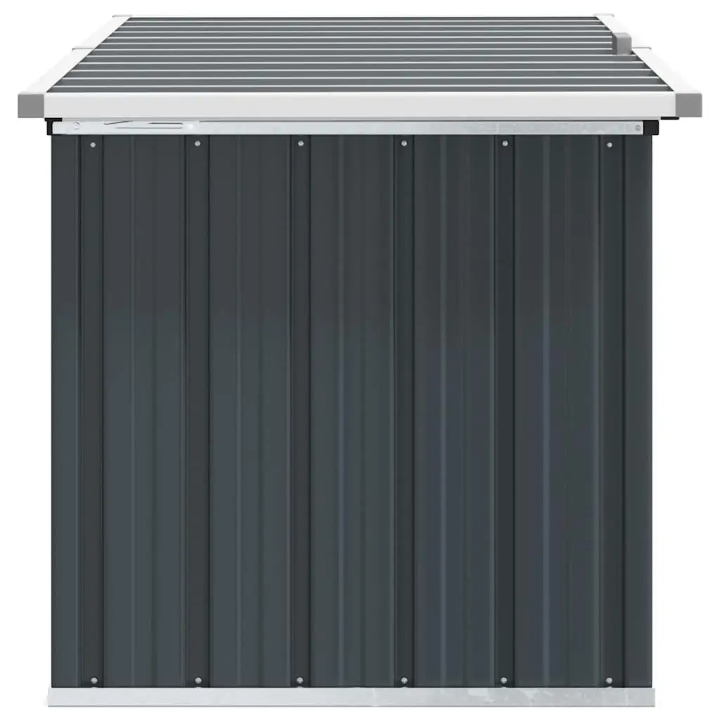 Anthracite Garden Storage Box for Outdoor Use