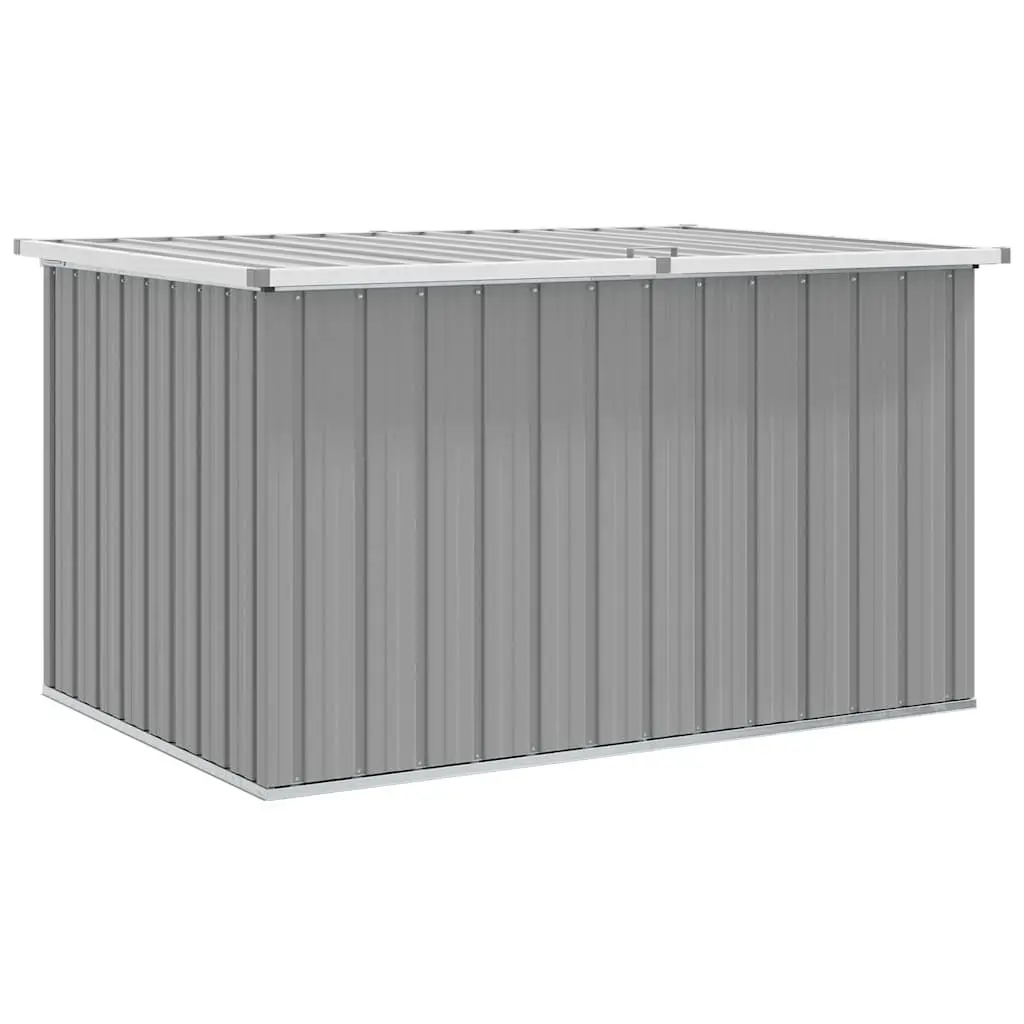 Grey Garden Storage Box for Outdoor Use