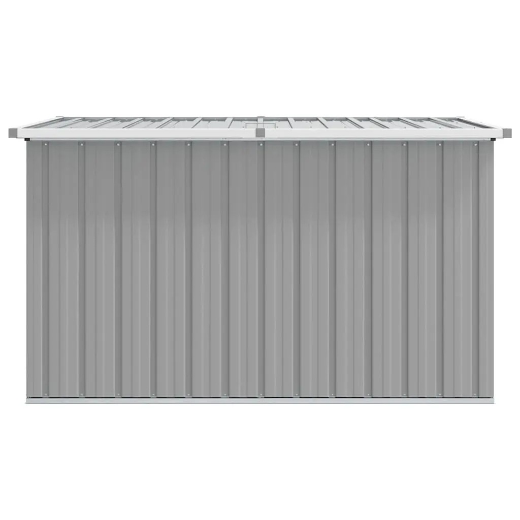 Grey Garden Storage Box for Outdoor Use