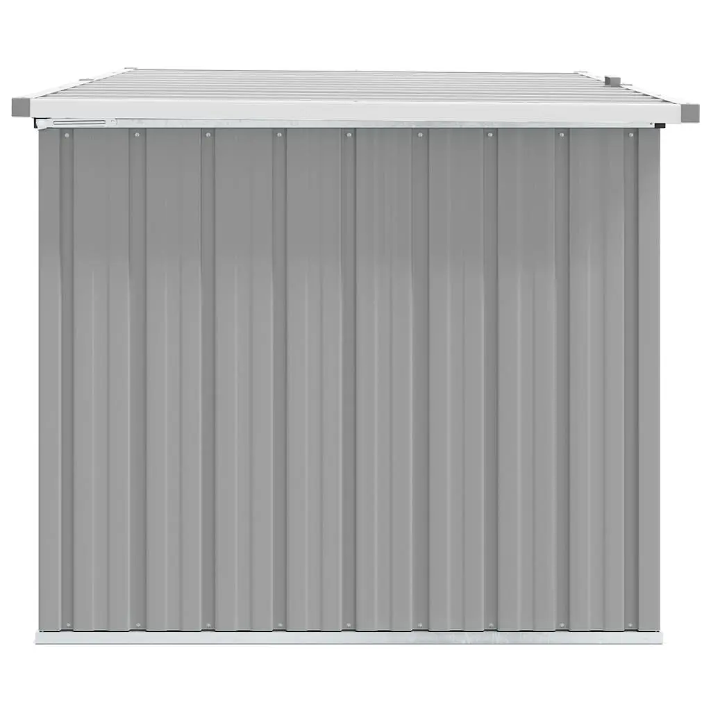 Grey Garden Storage Box for Outdoor Use