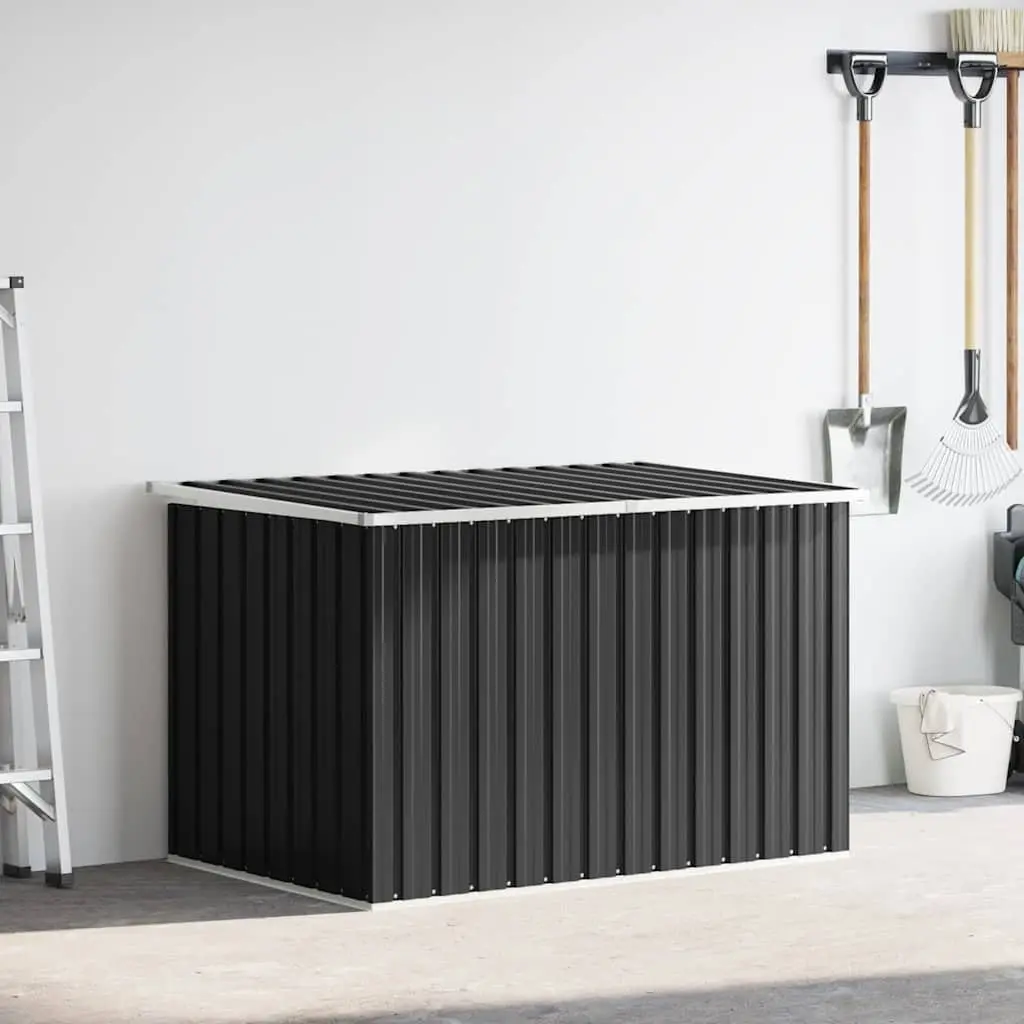 Anthracite Garden Storage Box for Outdoor Needs