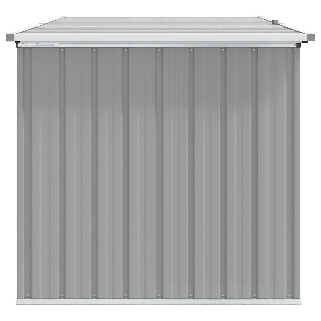 Storage Box Galvanised Steel 171x99x93cm Grey