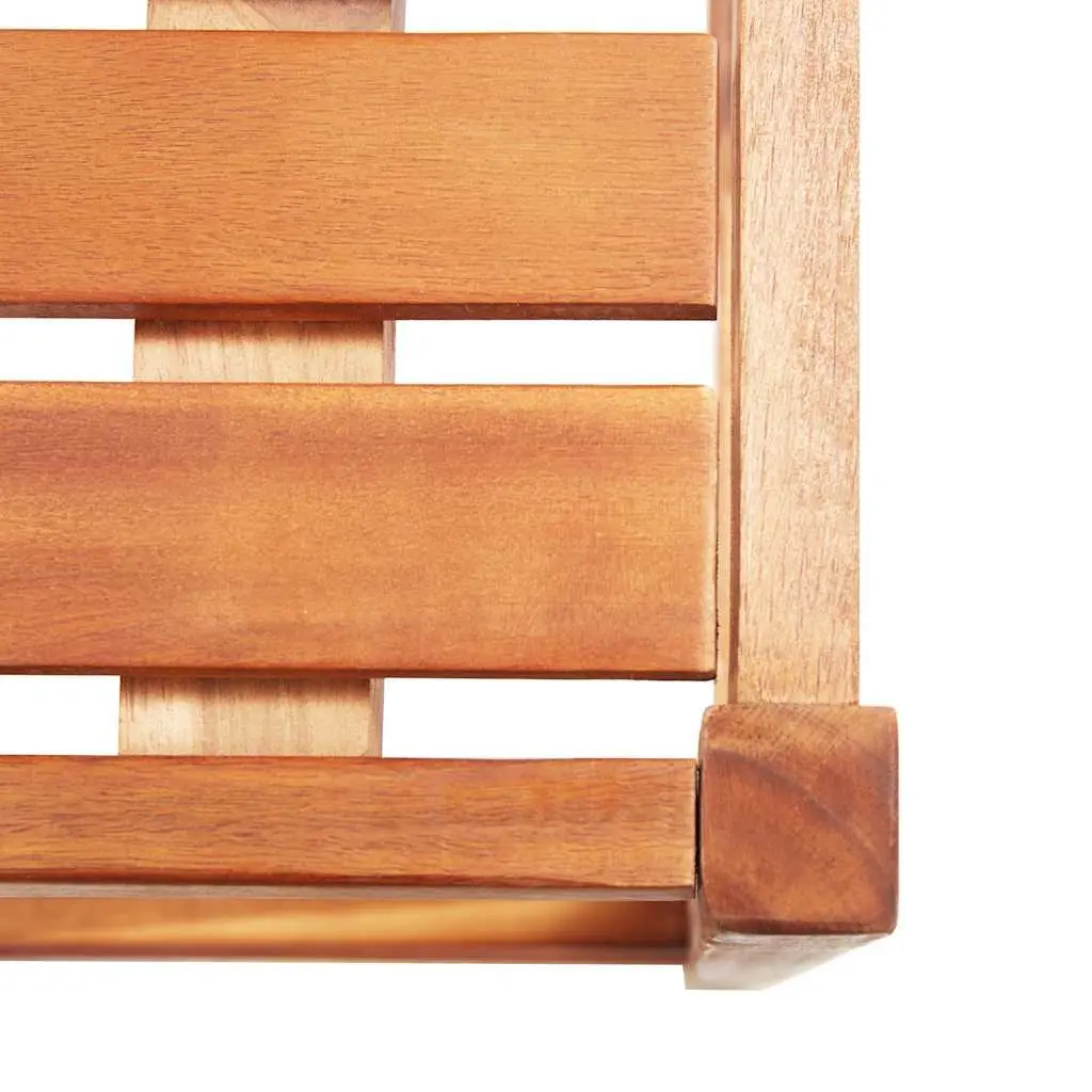 4-Piece Wooden Bar Stool Set with Backrest