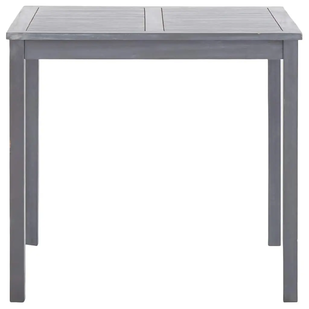 Square Wooden Dining Table for Outdoor Use
