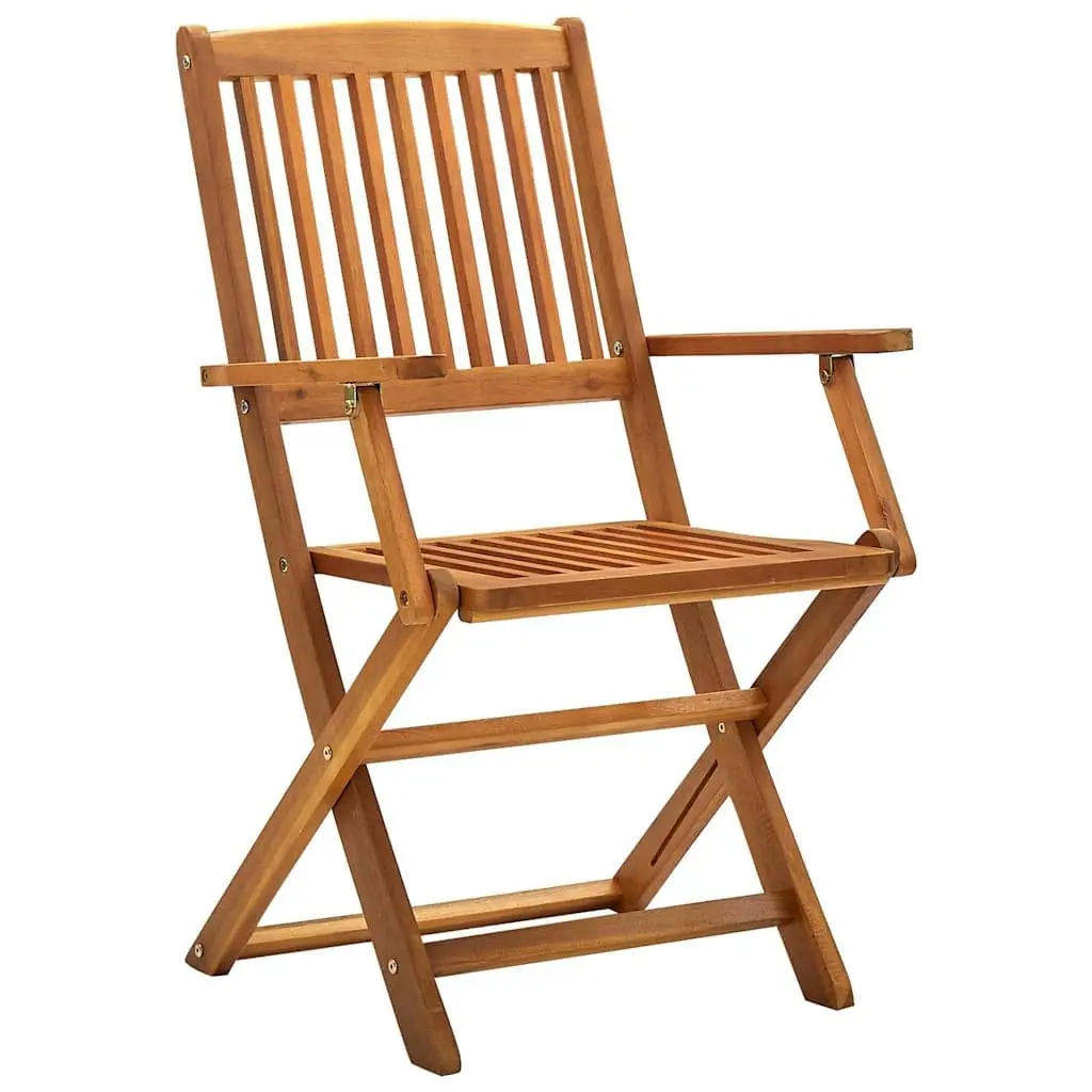 Folding Outdoor Chairs 2 pcs for Garden & Patio