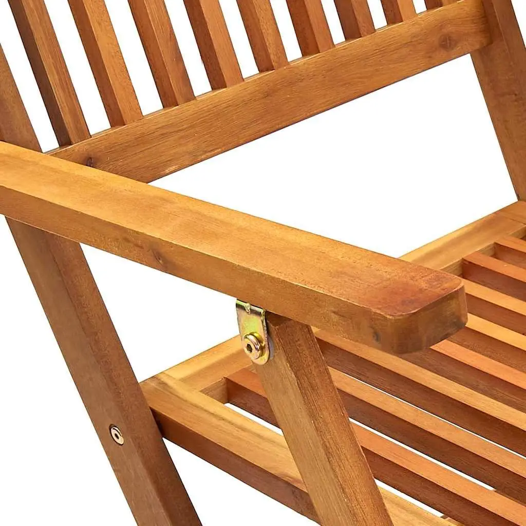 Folding Outdoor Chairs 2 pcs for Garden & Patio