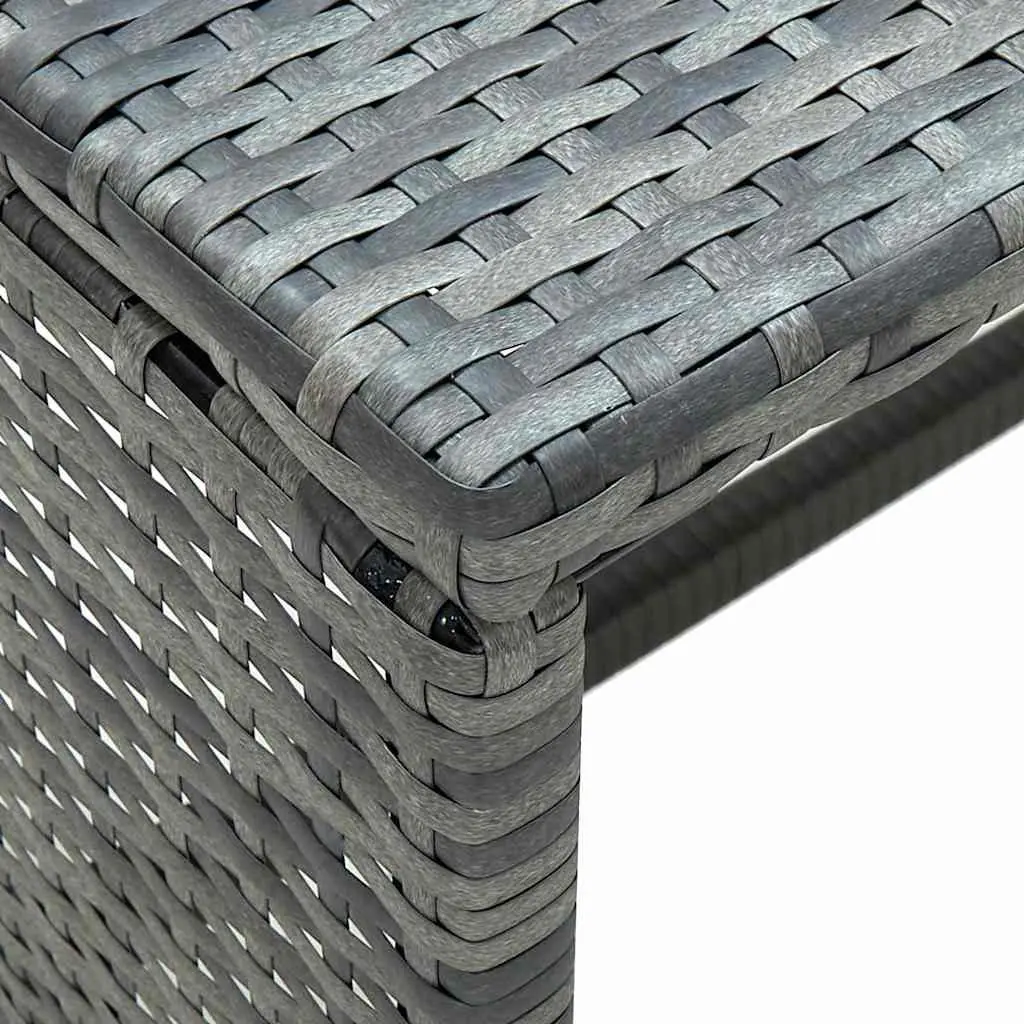 Anthracite Coffee Table for Outdoor Spaces