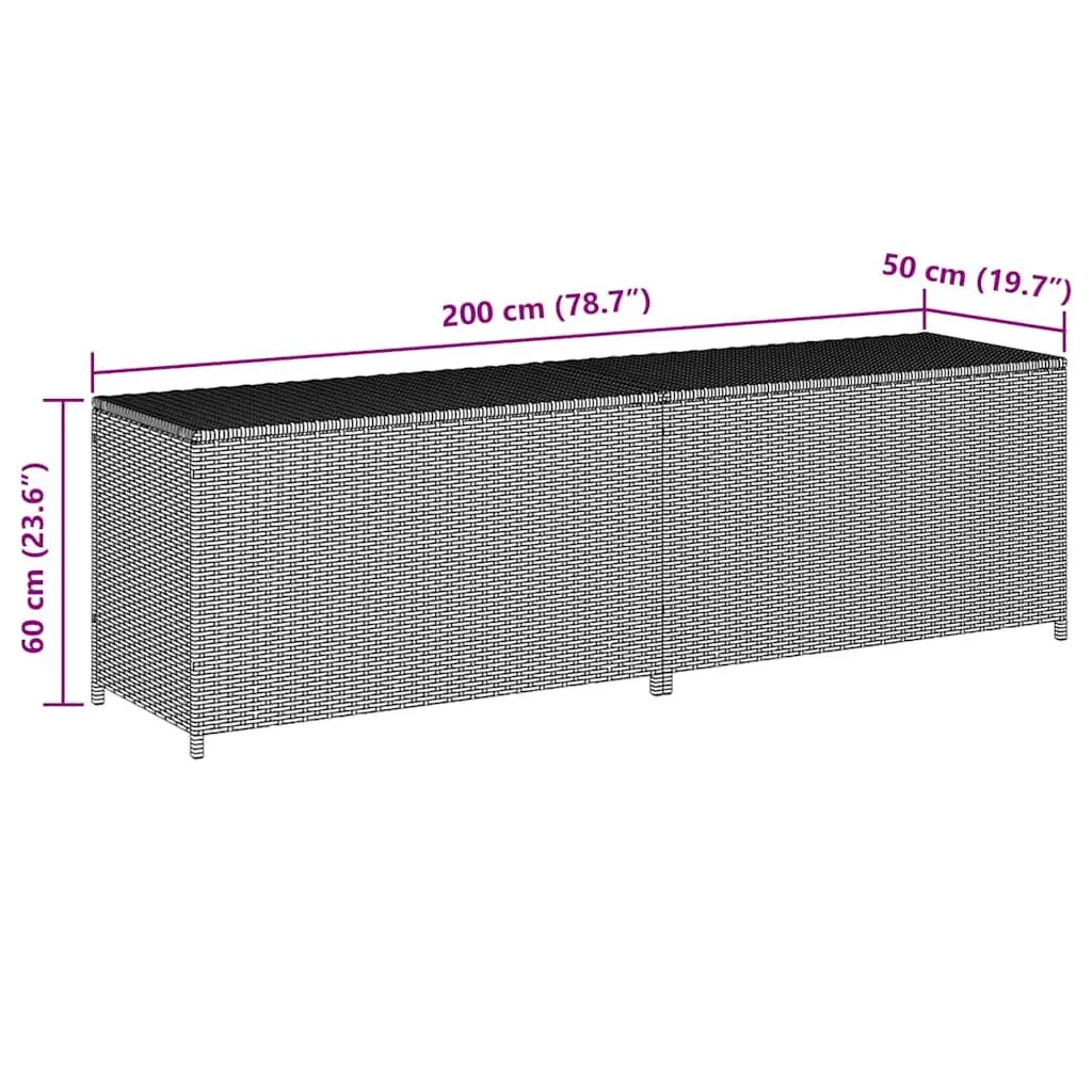 Outdoor Storage Box for Garden and Patio