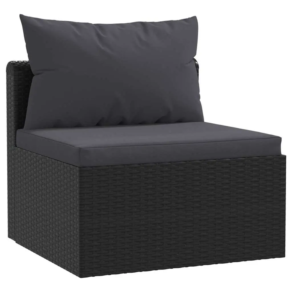 7-Piece Outdoor Garden Sectional Sofa Set with Cushions
