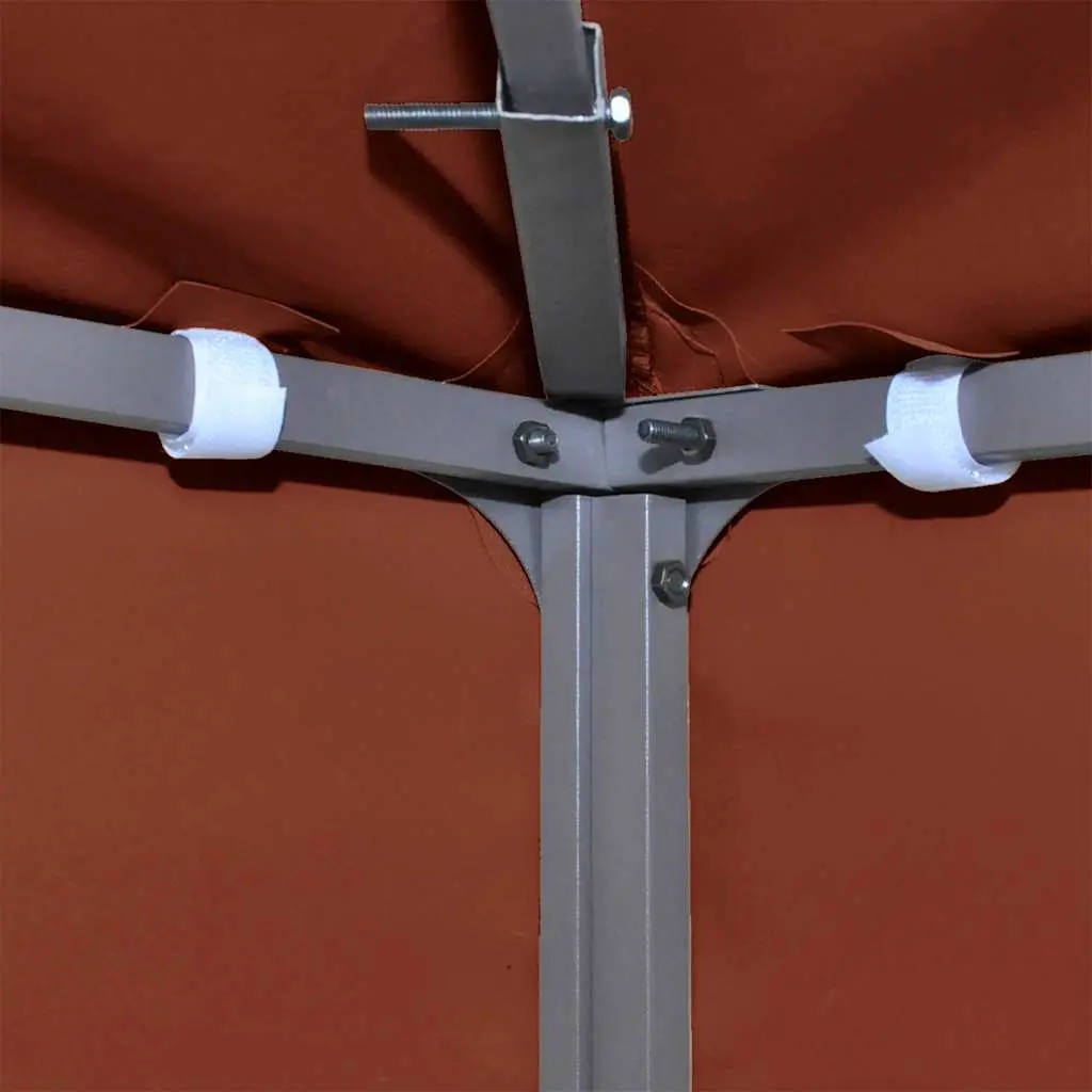 2-Tier Gazebo Top Cover 4x3 m Waterproof Canopy