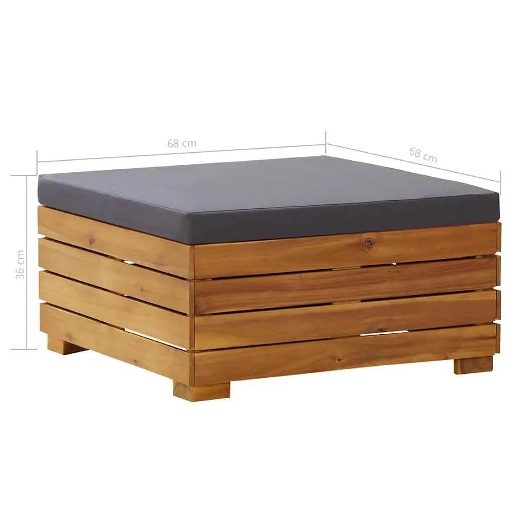 Modular Footrest for Outdoor Relaxation