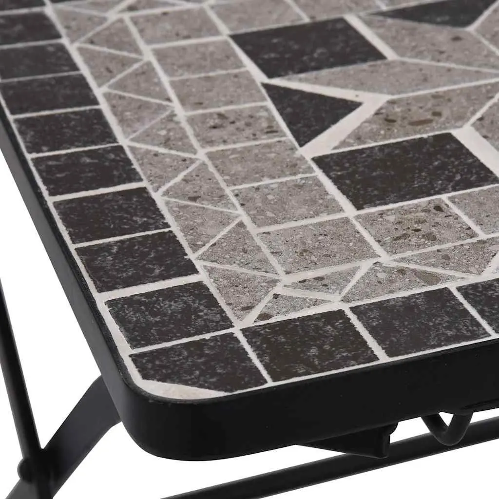 Mosaic Bistro Chairs Set of 2 for Outdoor Use