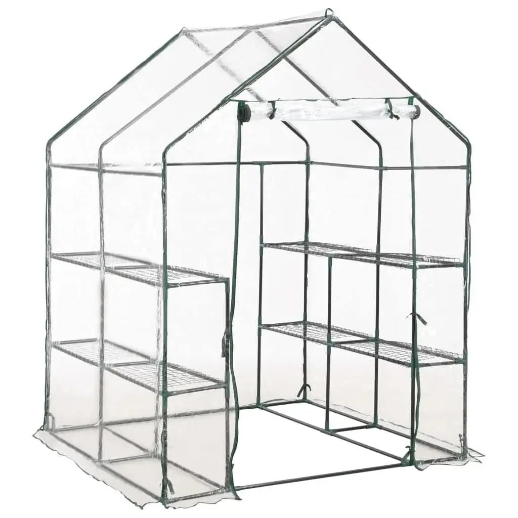 Greenhouse with 8 Shelves for Growing Plants