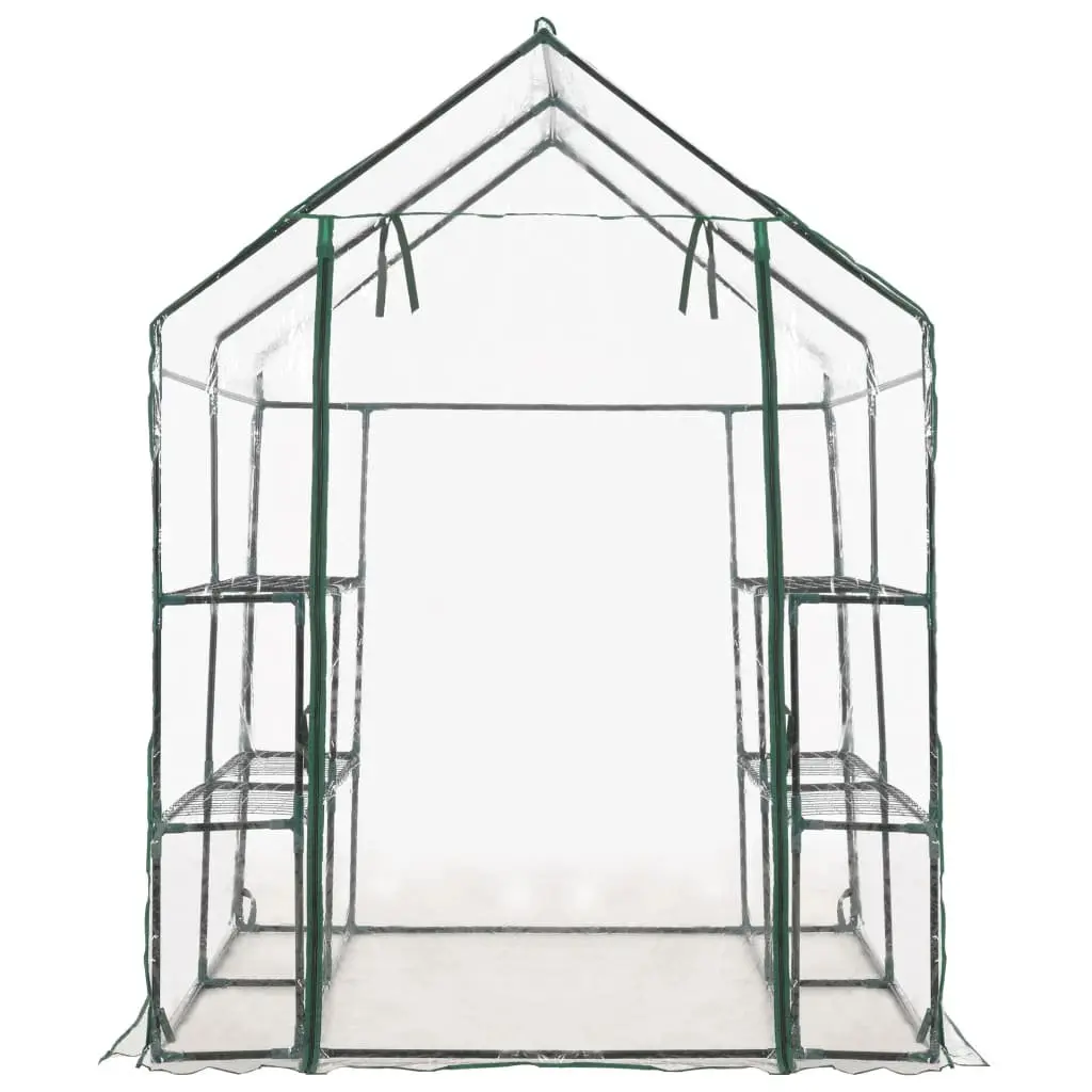 Greenhouse with 8 Shelves for Growing Plants