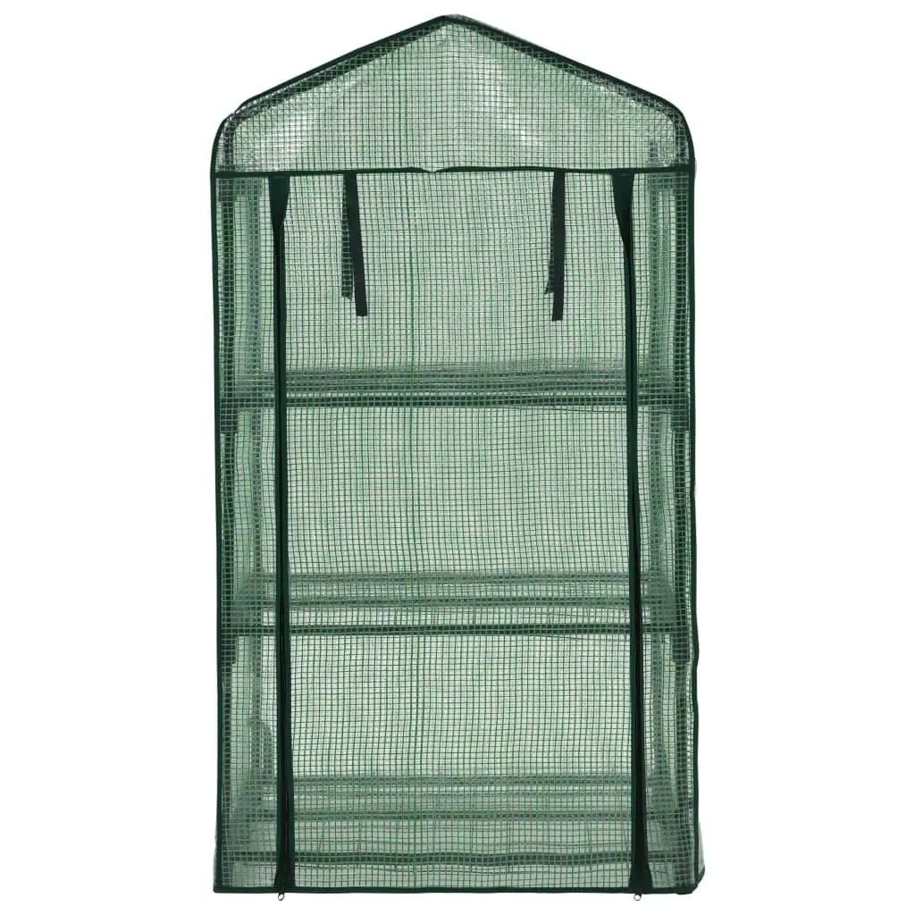 3-Tier Mini Greenhouse 69x49x125cm for Plants